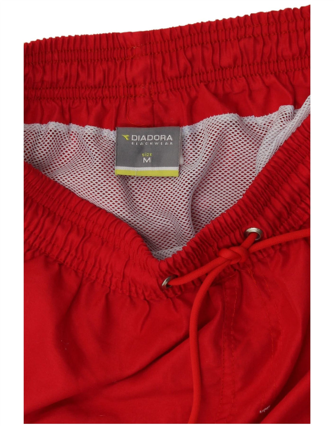 Diadora Short de Bain Graphique Homme Rouge Moyen Polyester