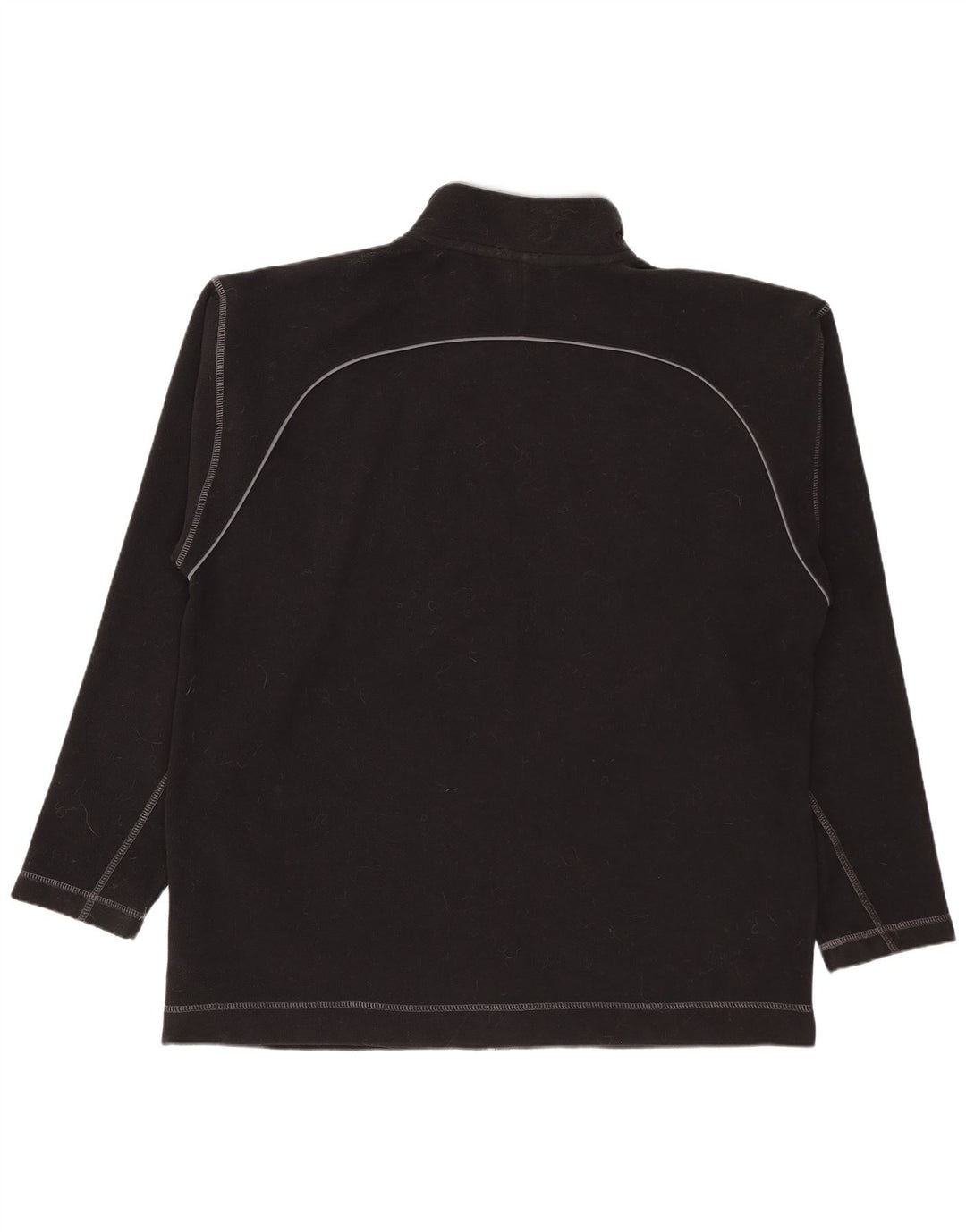 Weird Fish Veste polaire pour homme UK 40 Large Noir Polyester