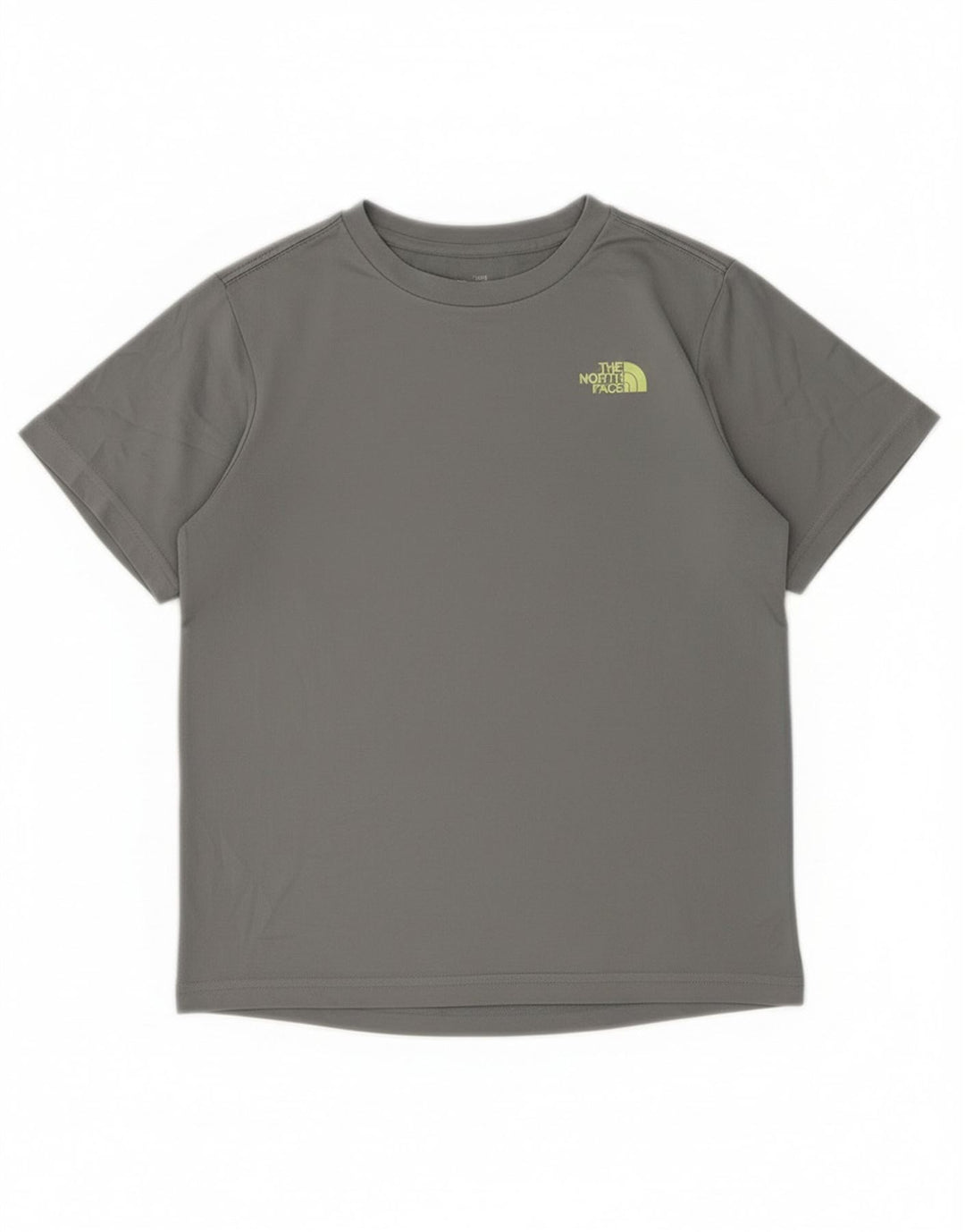 The North Face T-Shirt Top Garçon 9-10 ans Gris Moyen Polyester