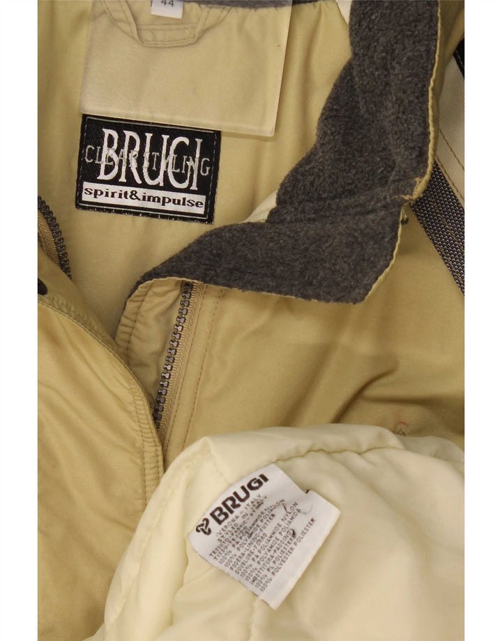 Brugi Veste de Ski Oversize Femme IT 44 Beige Moyen Colourblock Polyamide