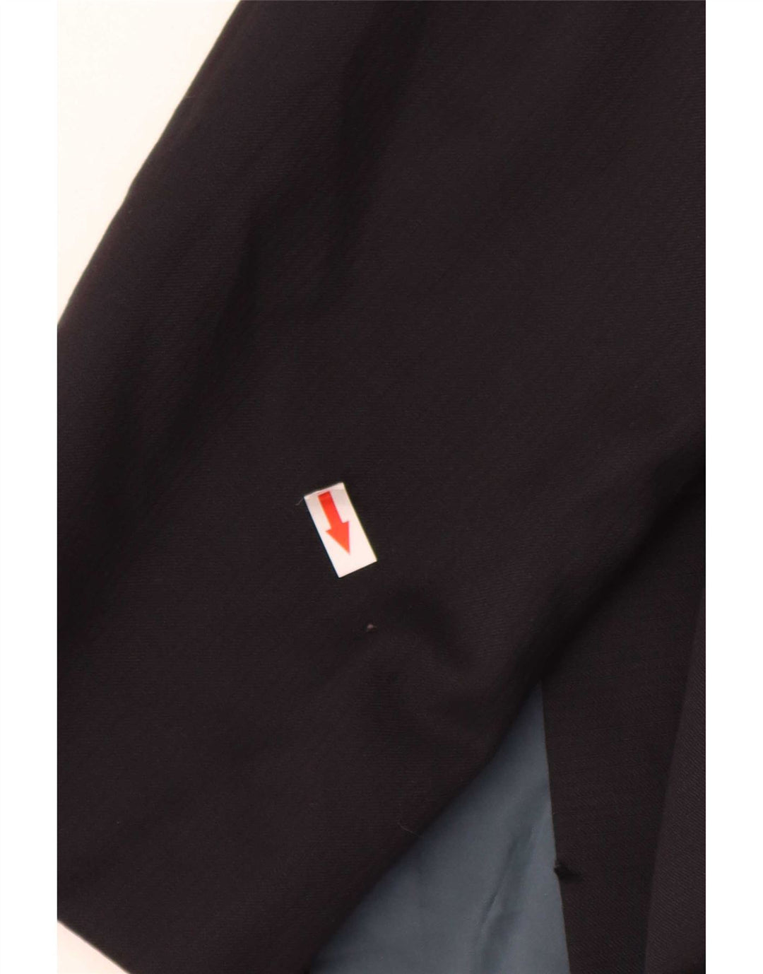Hugo Boss Veste blazer à 2 boutons pour homme UK 42 XL en laine à fines rayures bleu marine