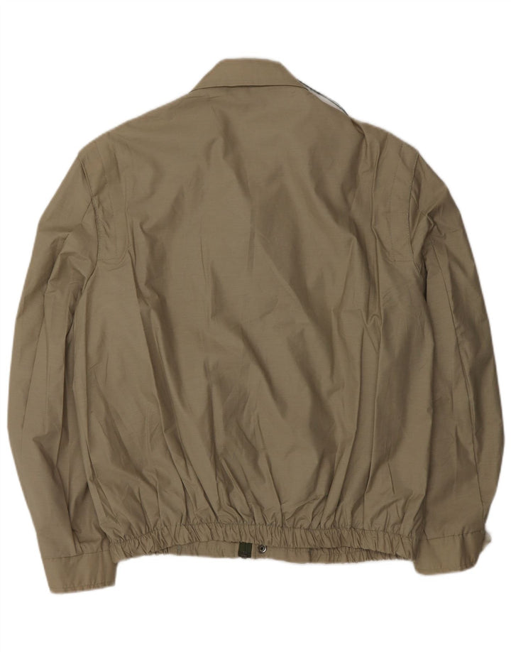 VINTAGE Veste Bomber Homme UK 38 Beige Moyen