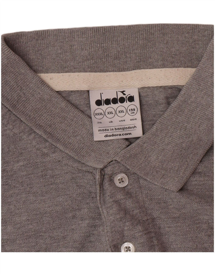 Diadora Polo Homme 2XL Gris