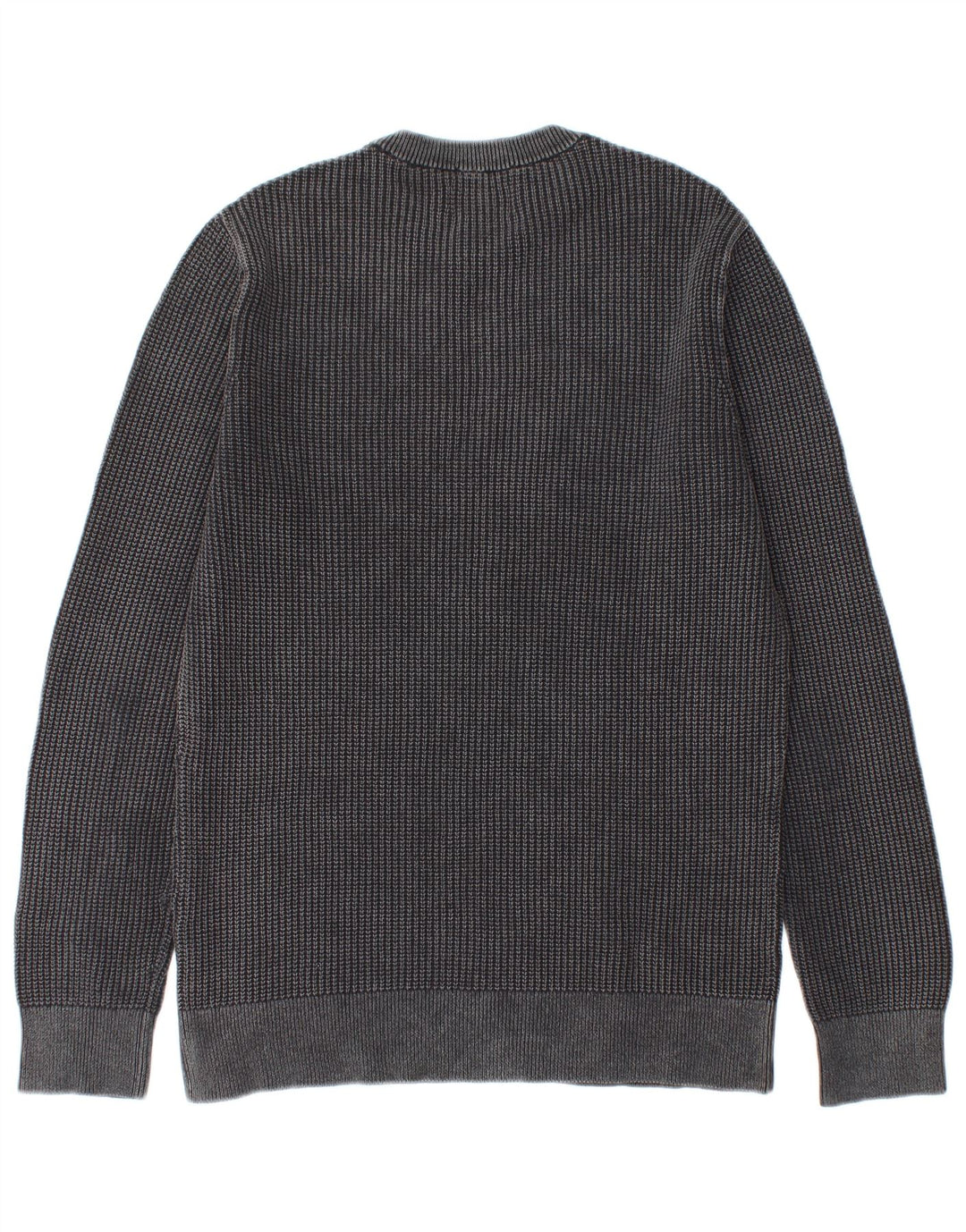 Superdry Pull Ras du Cou Pull Homme Gris Moyen Coton