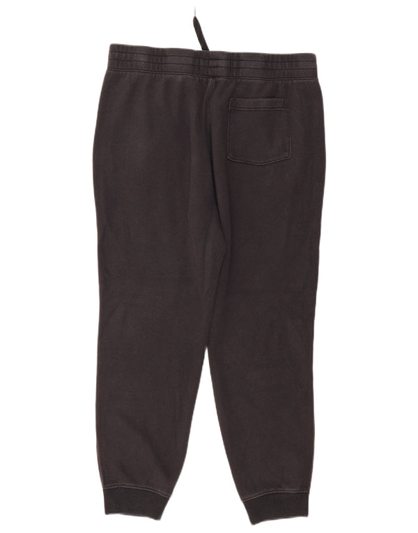 Hollister Pantalon de survêtement graphique pour femme UK 14 Large Noir