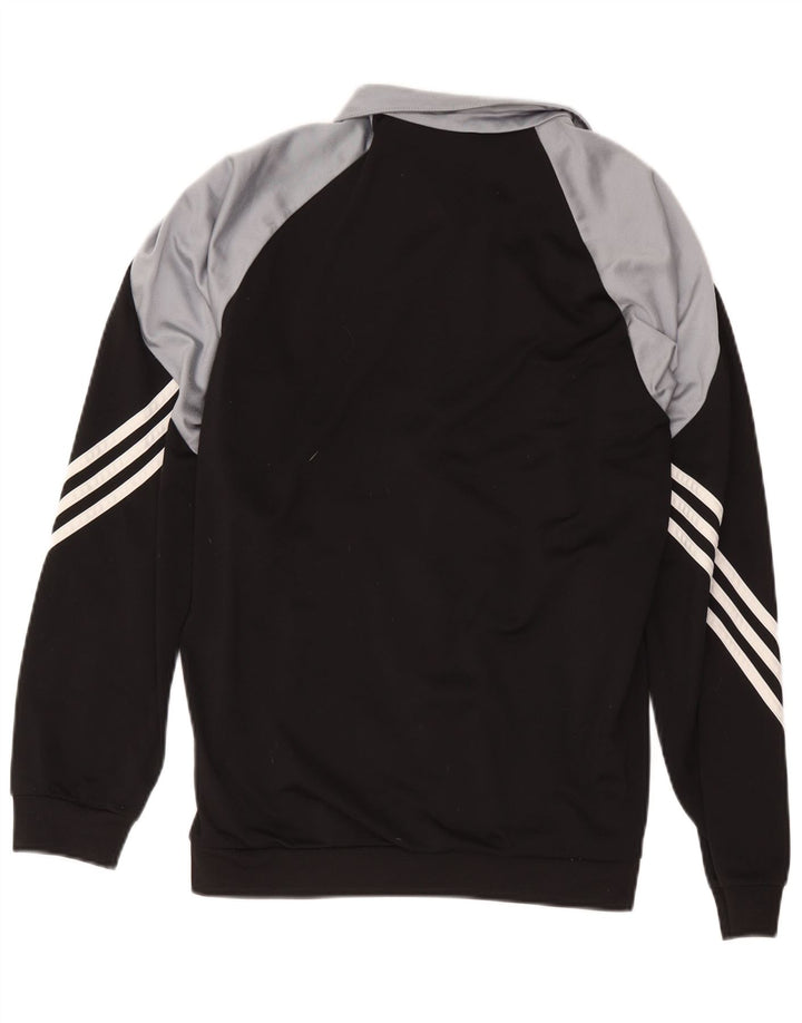 Adidas Veste de survêtement pour homme Noir moyen Polyester colour block