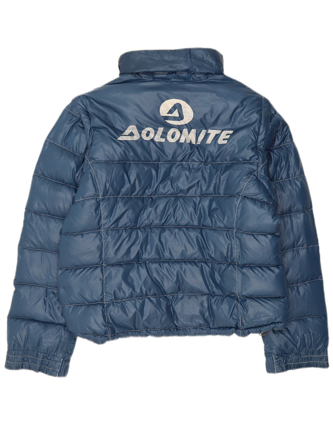 Dolomite Veste matelassée Crop Graphic pour femme UK 18 XL Bleu Colorblock