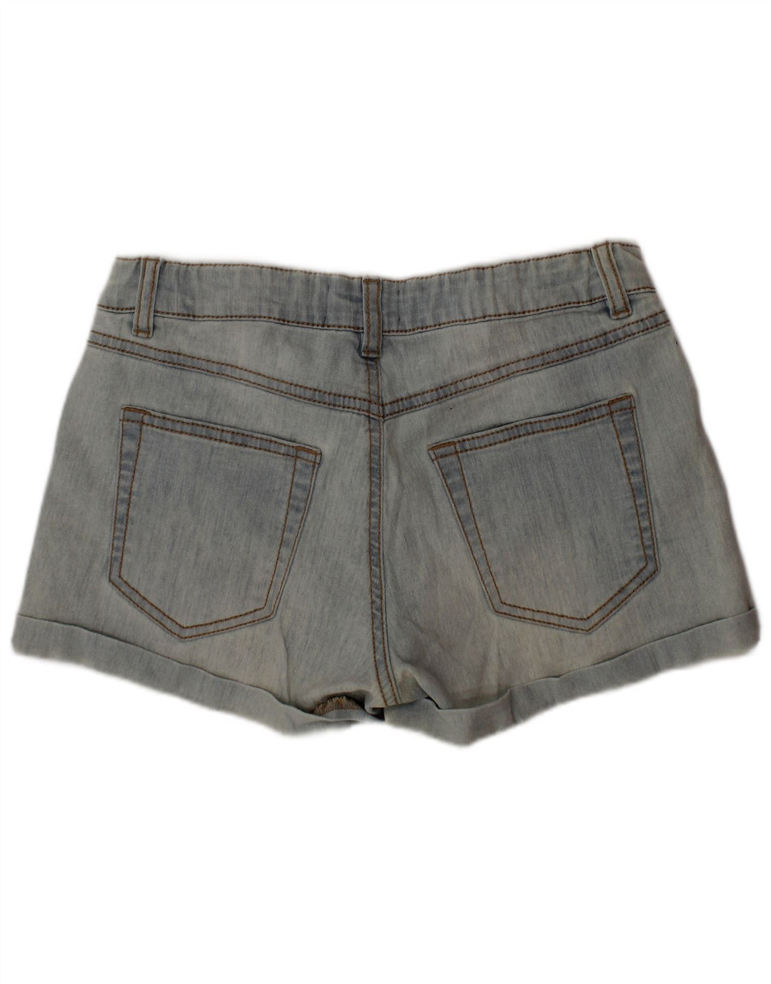BENETTON Short en jean fille 11-12 ans W26 Bleu