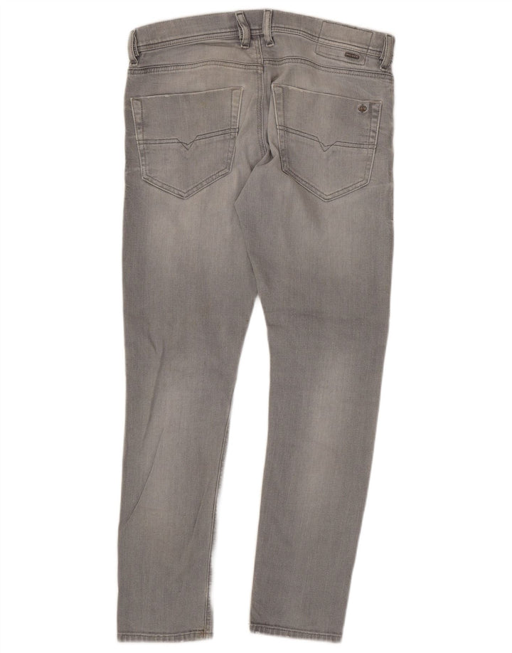 Diesel Jean Slim W31 L30 Homme Gris Coton