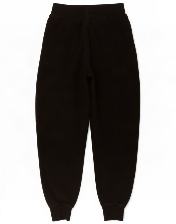 Zara Pantalon de survêtement pour femme Joggers UK 12 Medium Black Cotton