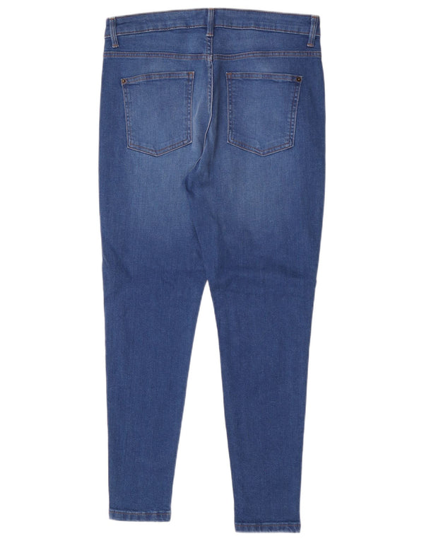 Marks & Spencer Jean super skinny pour femme UK 14 Large W32 L27 Bleu Coton
