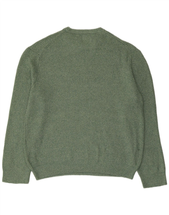 Marks & Spencer Pull ras du cou pour homme 2XL Vert Polyamide