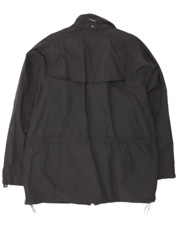 Gant Veste de Pluie Homme UK 40 Large Bleu Marine Nylon