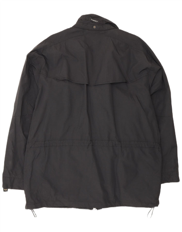 Gant Veste de Pluie Homme UK 40 Large Bleu Marine Nylon