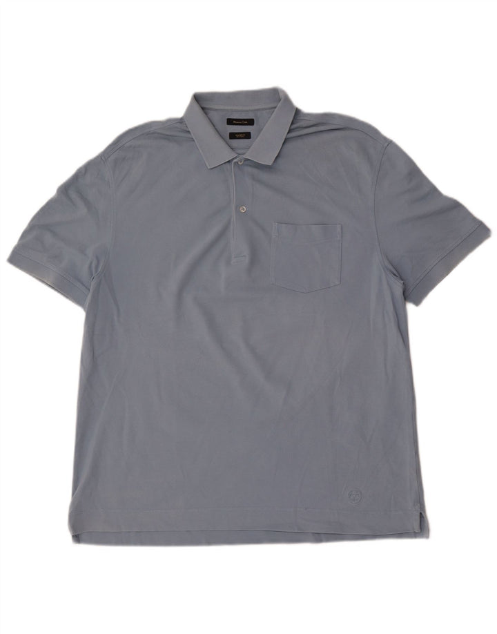 Massimo Dutti Polo Homme Grand Bleu