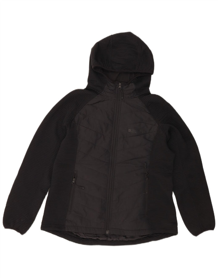 MOUNTAIN WAREHOUSE Womens Hooded Padded Jacket UK 16 Large  Black