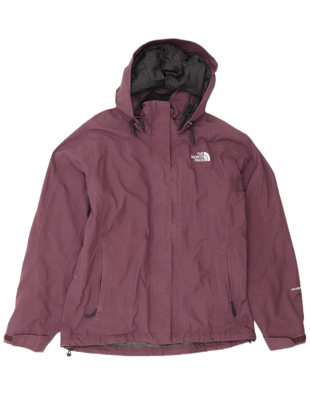 The North Face Veste de pluie à capuche pour femme UK 14 Medium Violet Nylon