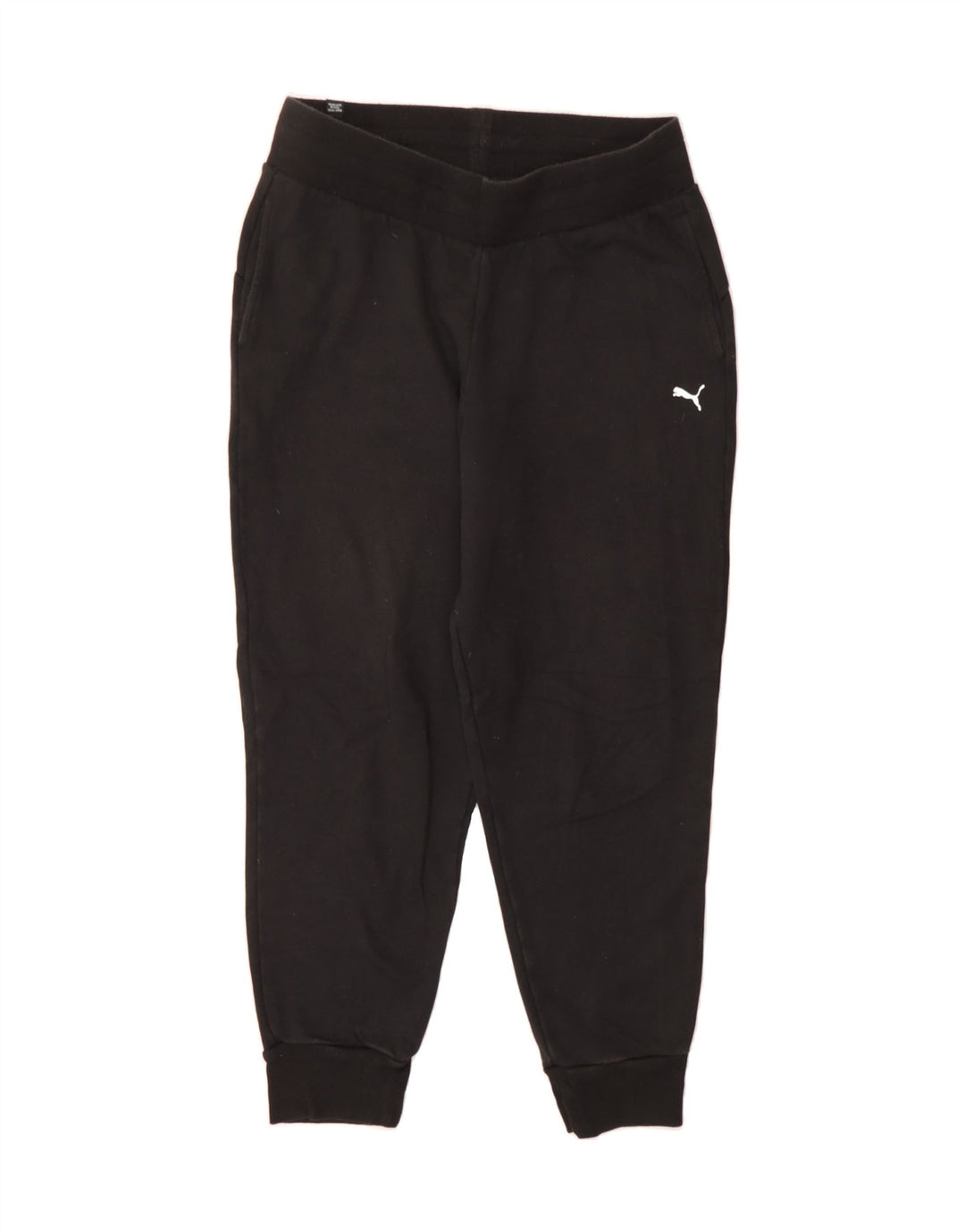 PUMA Womens Tracksuit Trousers Joggers UK 14 Medium  Black Vintage Puma and Second-Hand Puma from Messina Hembry 