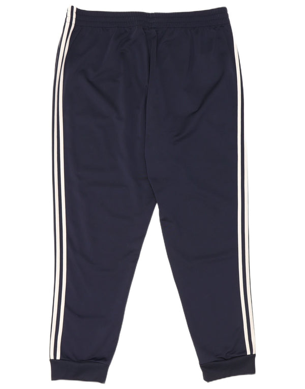 Adidas Pantalon de survêtement pour homme Joggers 2XL Bleu marine Polyester