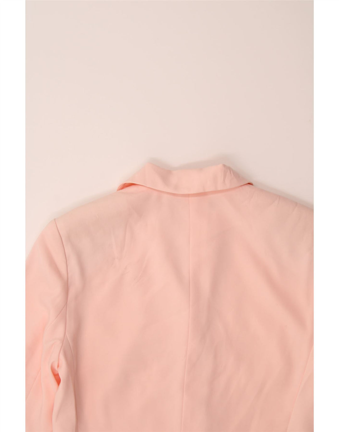 LAURA ASHLEY Womens Open Blazer Jacket UK 10 Small  Pink Polyester Vintage Laura Ashley and Second-Hand Laura Ashley from Messina Hembry 