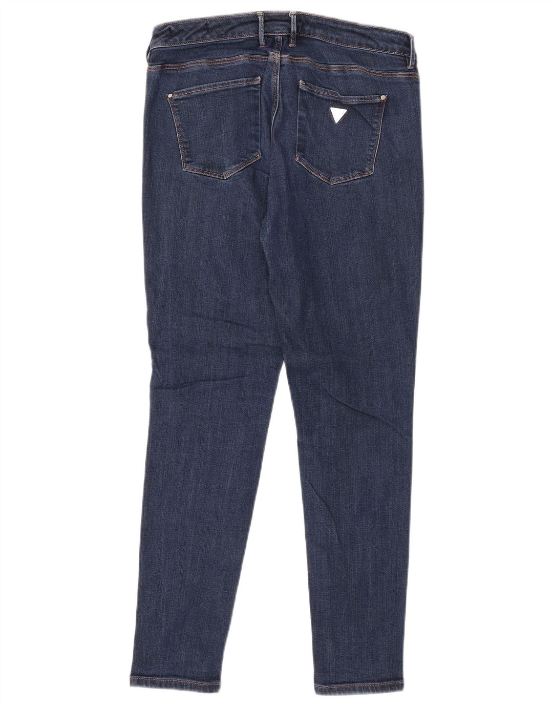 GUESS Jean skinny taille moyenne pour femme W30 L28 Lyocell bleu marine