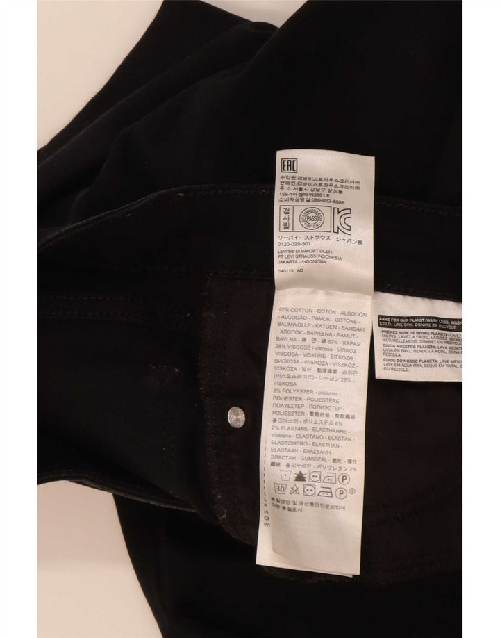 Levi's Jean 715 Bootcut Femme Noir W26 L32 Coton