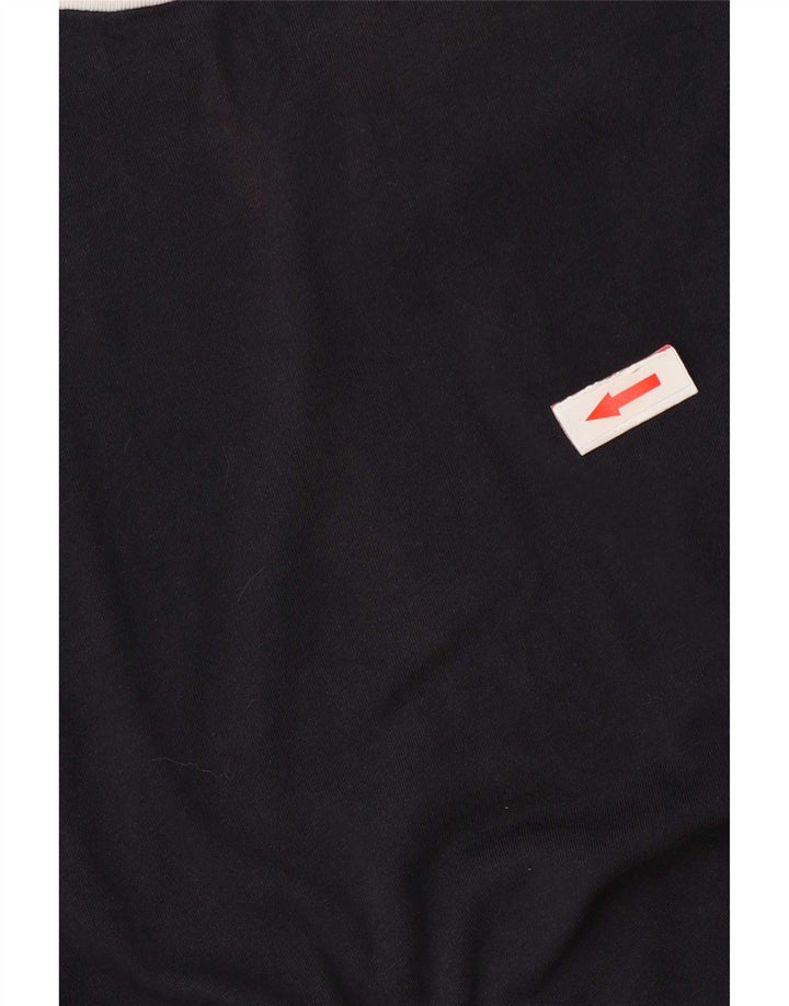 Cos T-Shirt Homme Top Bleu Marine Moyen Coton