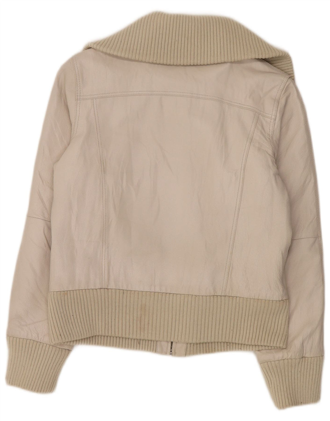 Conbipel Veste en Cuir Femme IT 48 XL Cuir Blanc