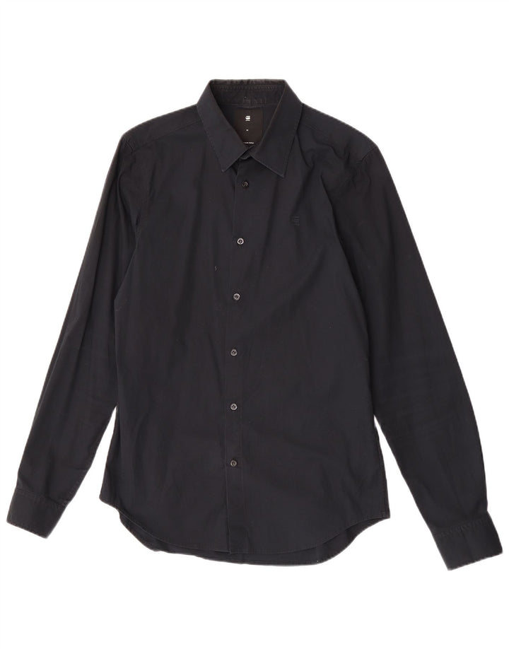 G-Star Chemise Homme Bleu Marine Moyen Coton