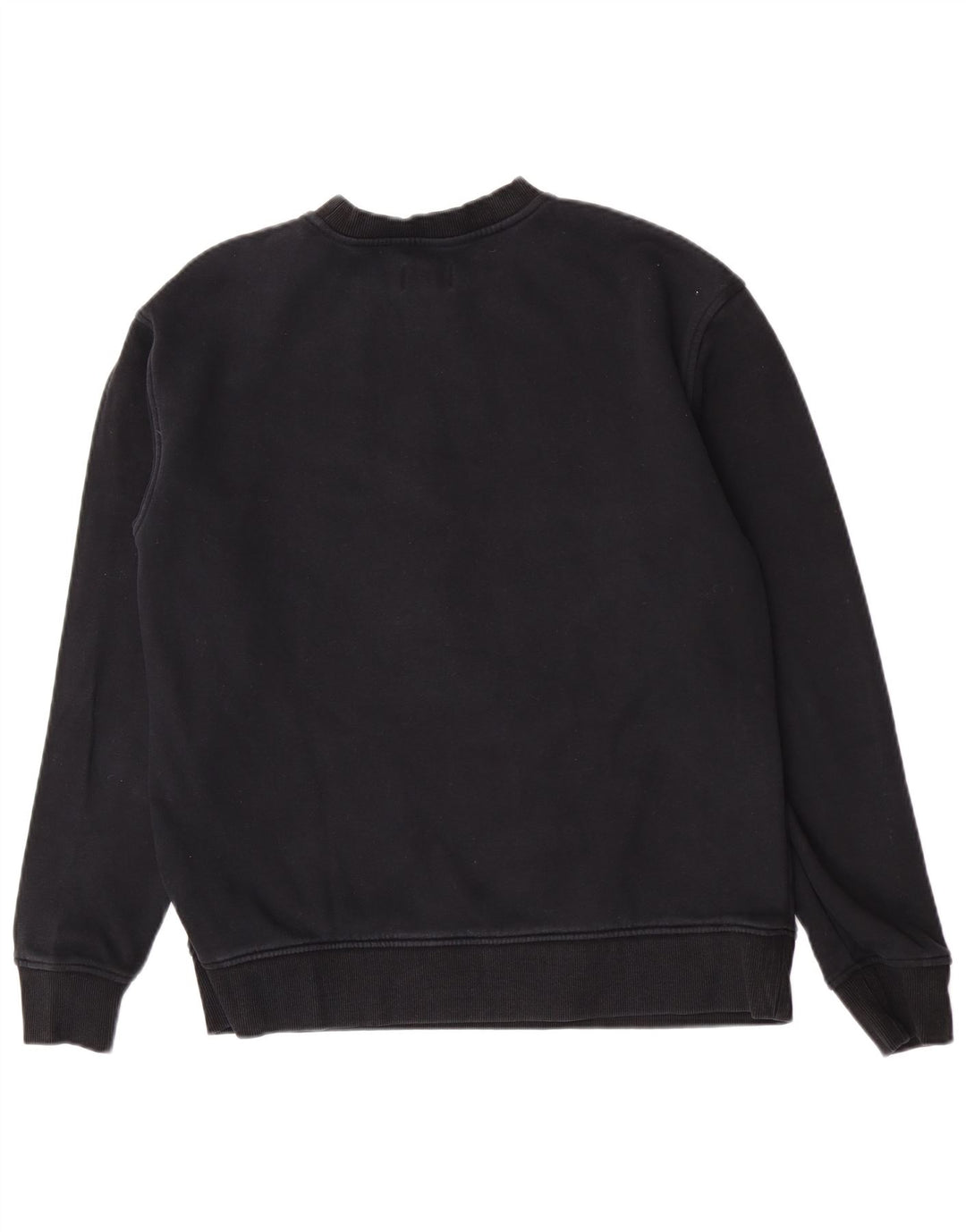 Tommy Hilfiger Sweat-shirt coupe classique pour femme en coton noir moyen