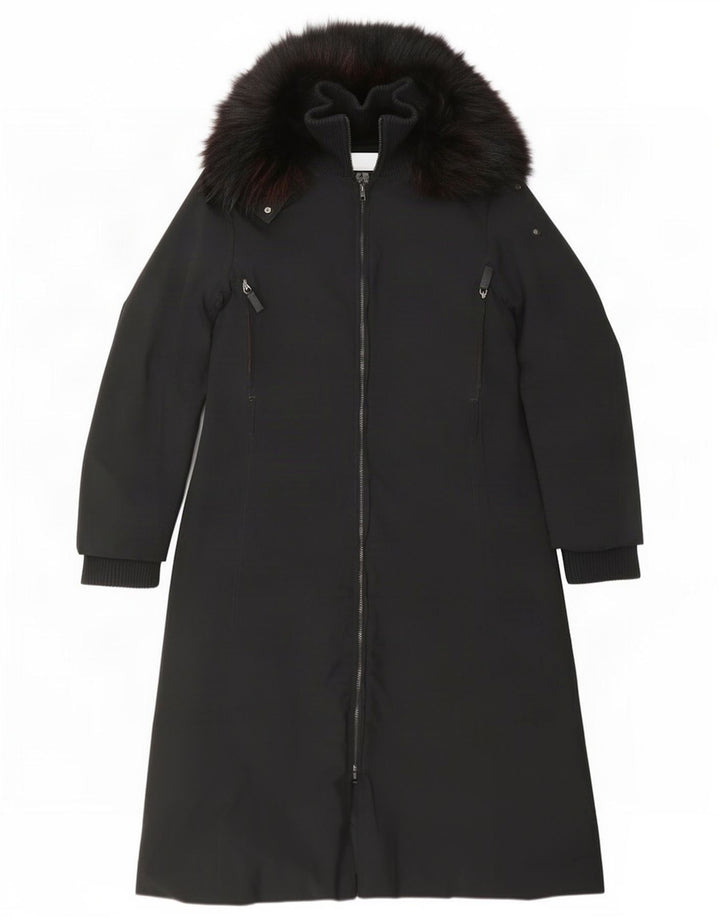 Prada Manteau Rembourré Femme IT 42 Polyester Noir Moyen