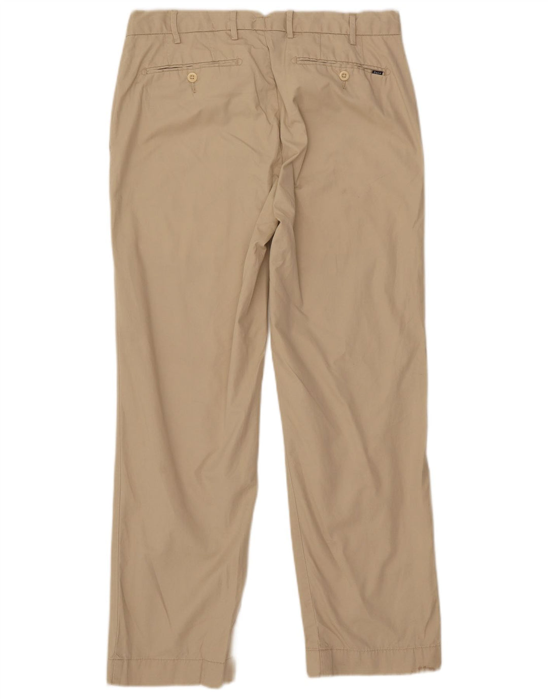 POLO RALPH LAUREN Pantalon Chino Droit Coupe Classique Homme W32 L30 Beige