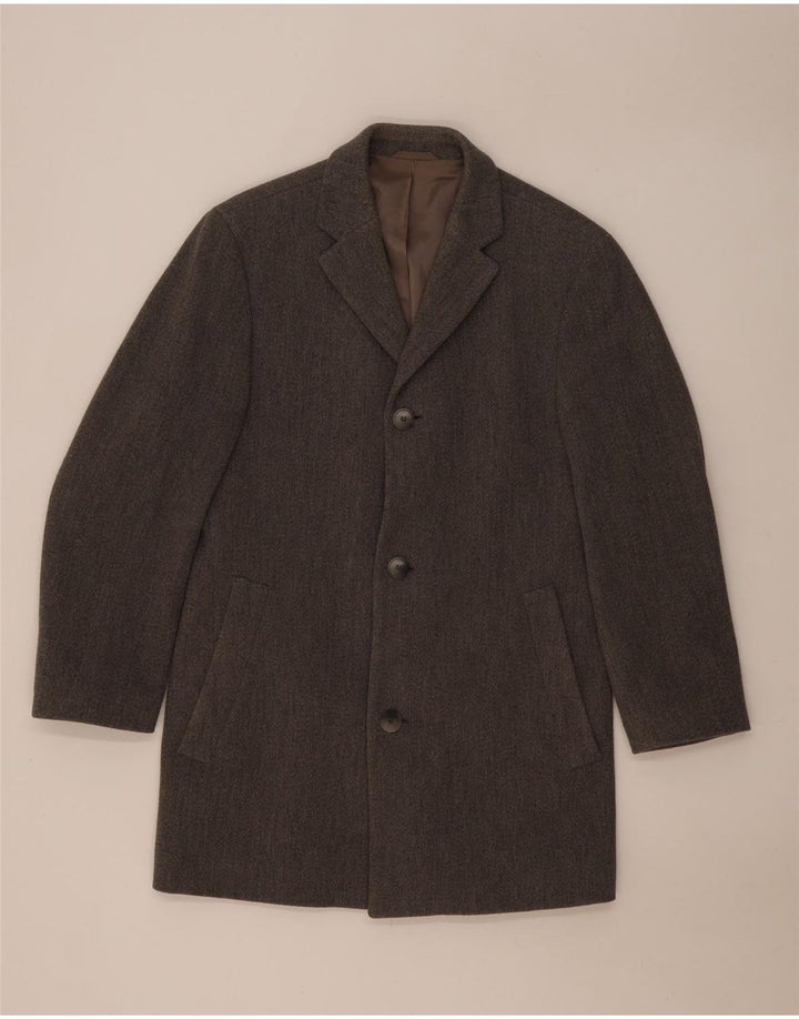 Hugo Boss Pardessus pour homme UK 38 Gris moyen