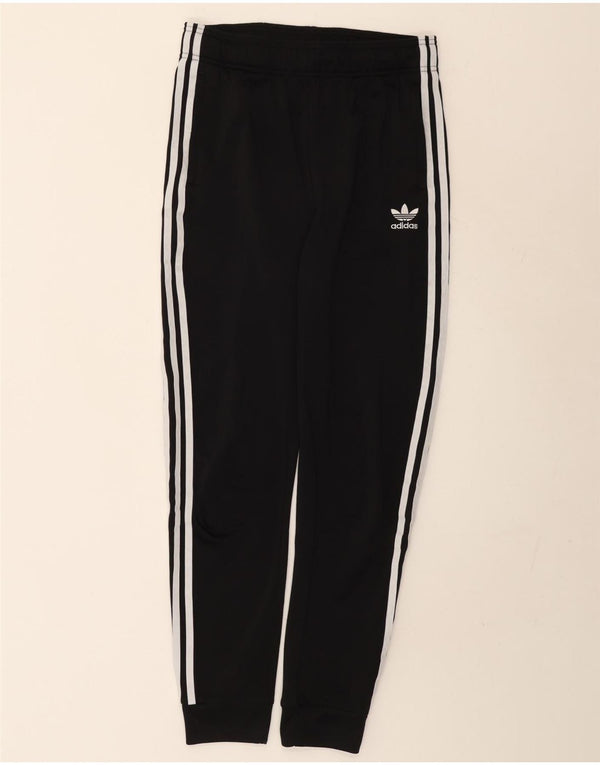 Adidas Pantalon de Survêtement Fille 14-15 ans Noir Polyester
