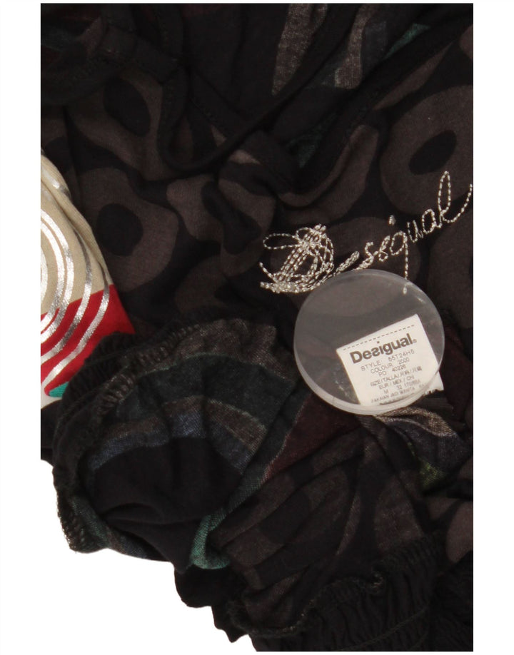 DESIGUAL Femme Cami Top UK 12 Moyen Multicolore Géométrique