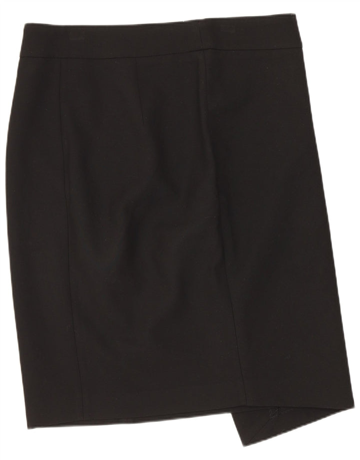 Jupe crayon femme ZARA Large W32 Polyester noir