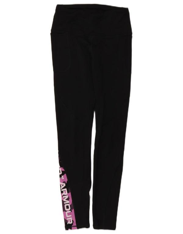Under Armour Legging Cold Gear Graphic Femme UK 4 XS Noir Camouflage