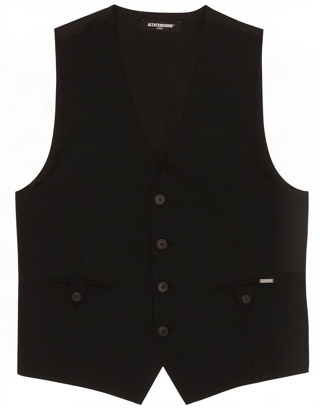Gilet Homme Altatensione Moyen Noir Coton
