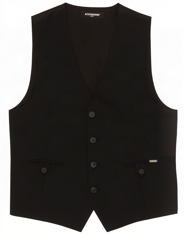 Gilet Homme Altatensione Moyen Noir Coton