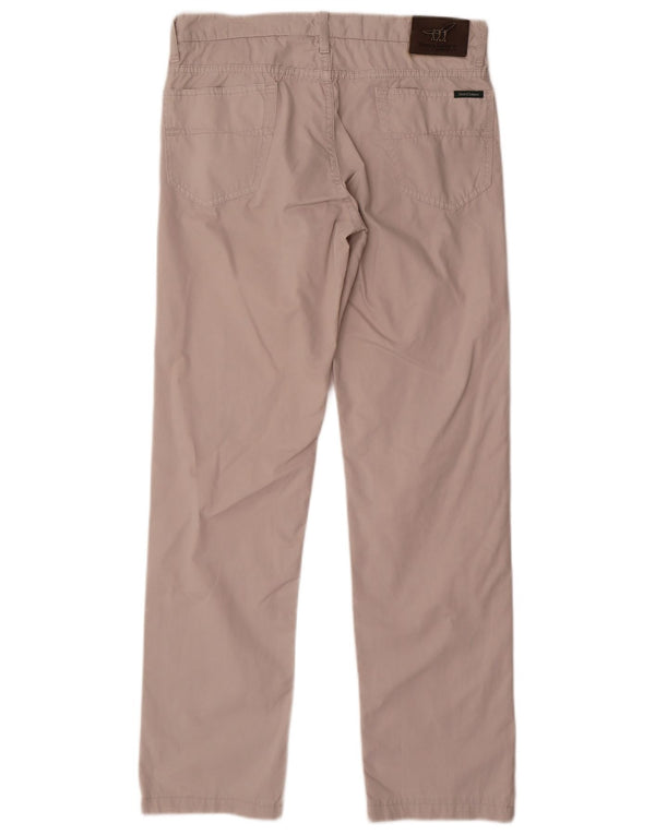 Henry Cottons Pantalon décontracté droit pour homme W32 L31 Coton beige