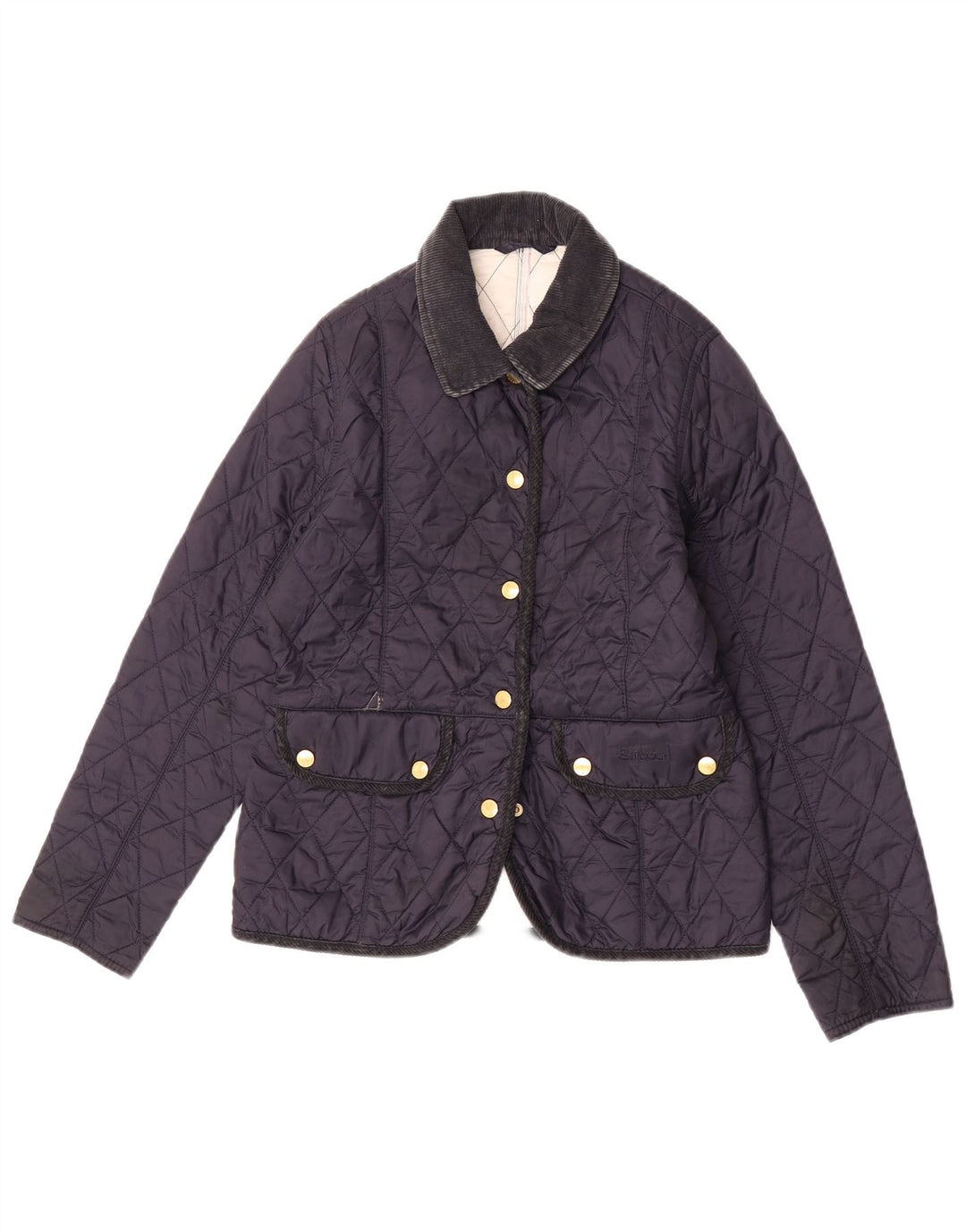 Veste matelassée Barbour Girls 10-11 ans Large Bleu Marine Polyamide