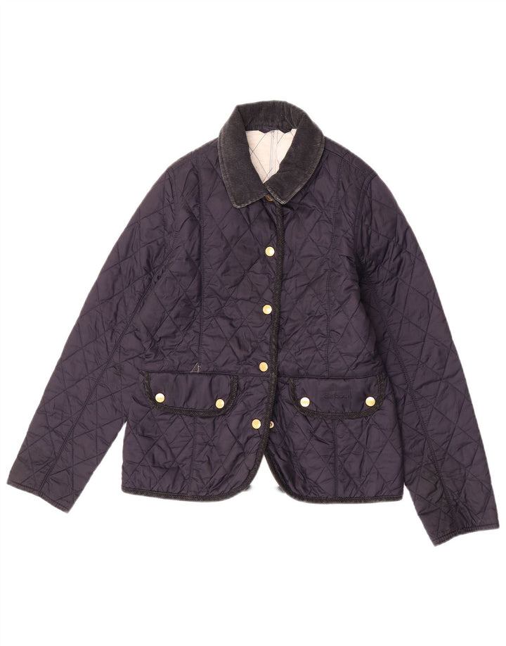 Veste matelassée Barbour Girls 10-11 ans Large Bleu Marine Polyamide