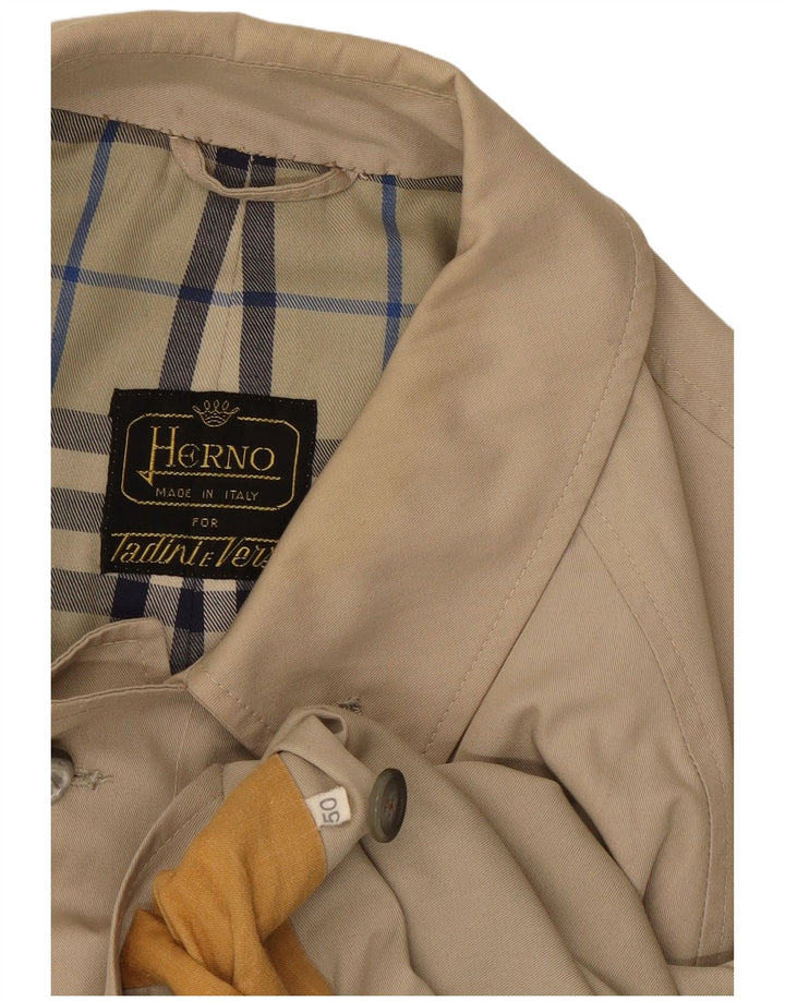 Herno Trench Homme IT 50 Grand Beige