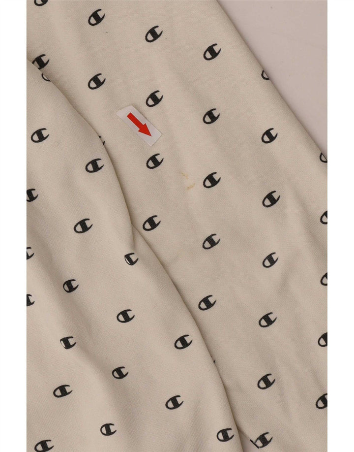 Champion Sweat-shirt graphique pour garçon 11-12 ans Grand Blanc à pois