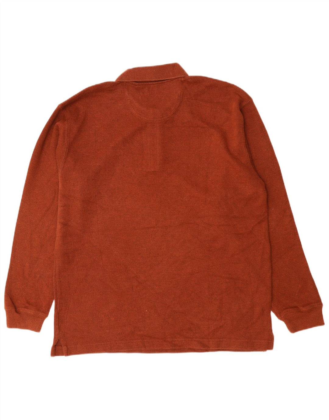 IZOD Pull à col polo pour homme en coton marron grand
