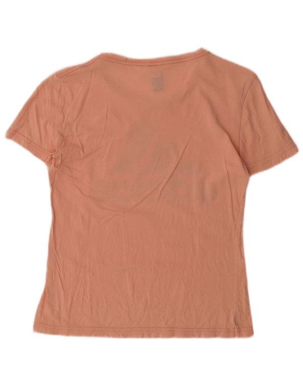 Adidas T-shirt graphique pour femme UK 10 Petit Rose