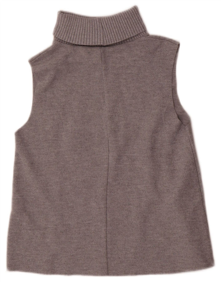 Zara Femme Débardeur UK 10 Petit Gris Polyester