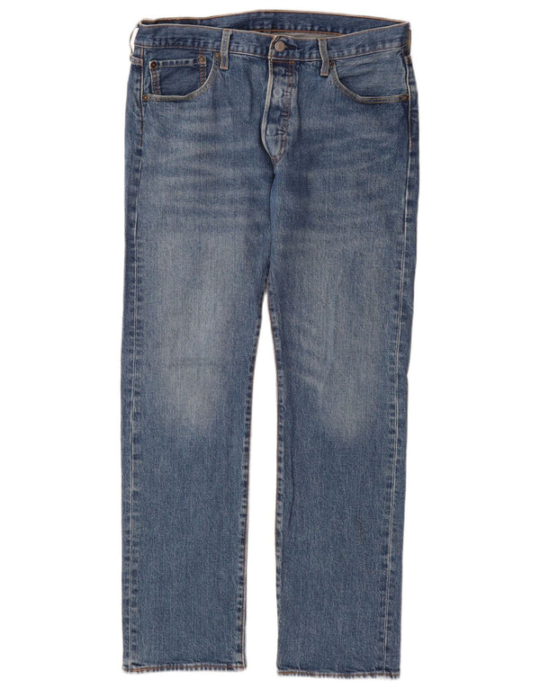 Levi's Jean Droit 501 Homme Bleu W34 L32 Coton
