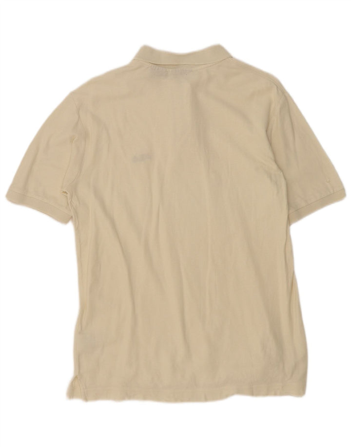 Fila Polo Homme Petit Blanc Cassé Coton