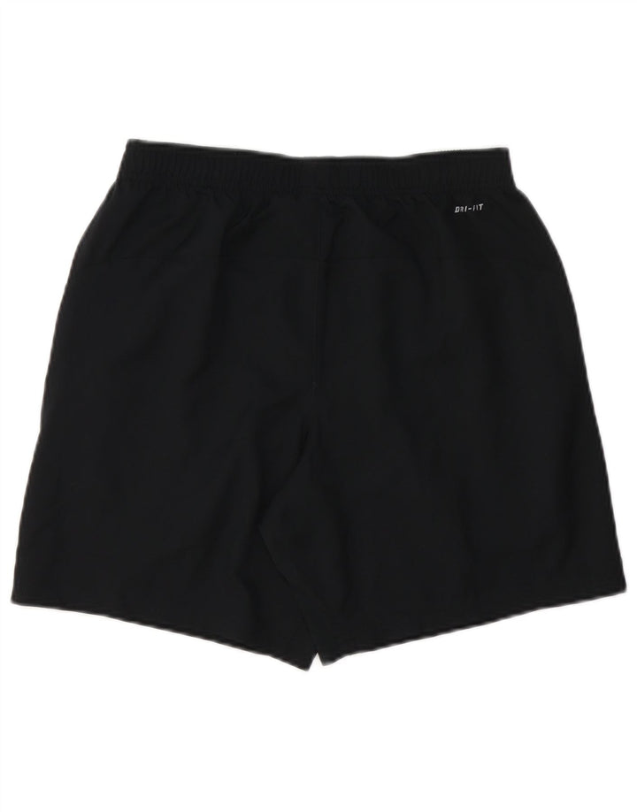 Nike Short de sport Dri Fit pour homme Taille S en polyester color block noir